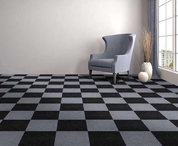 Peel & Stick Carpet Tiles (12 sf)