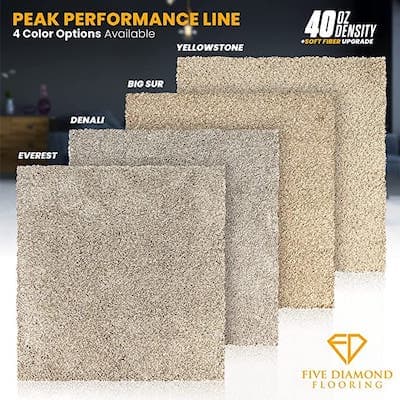 Peel & Stick Carpet Tiles (22.5 sf)