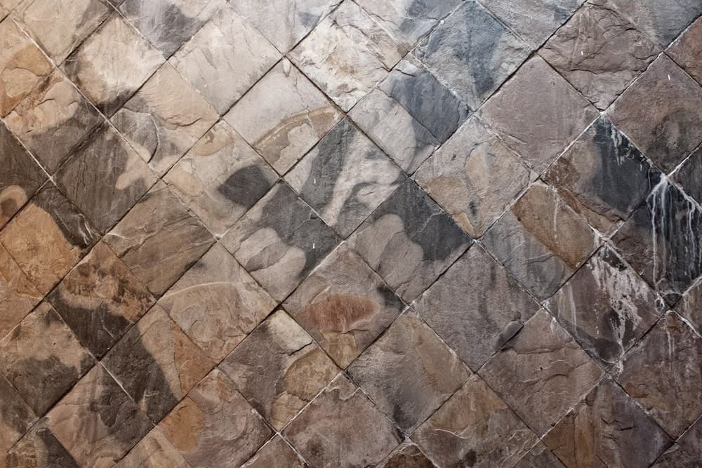 Natural stone flooring